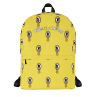 Upside Down Pineapple Yellow Backpack