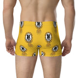 Upside Down Pineapples Yellow Boxer Briefs