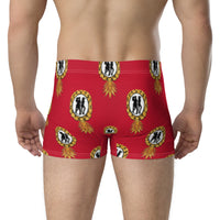 Upside Down Pineapple Red Boxer Briefs