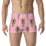 Upside Down Pineapple Pink Boxer Briefs