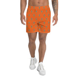 Upside Down Pineapples Orange Men Shorts