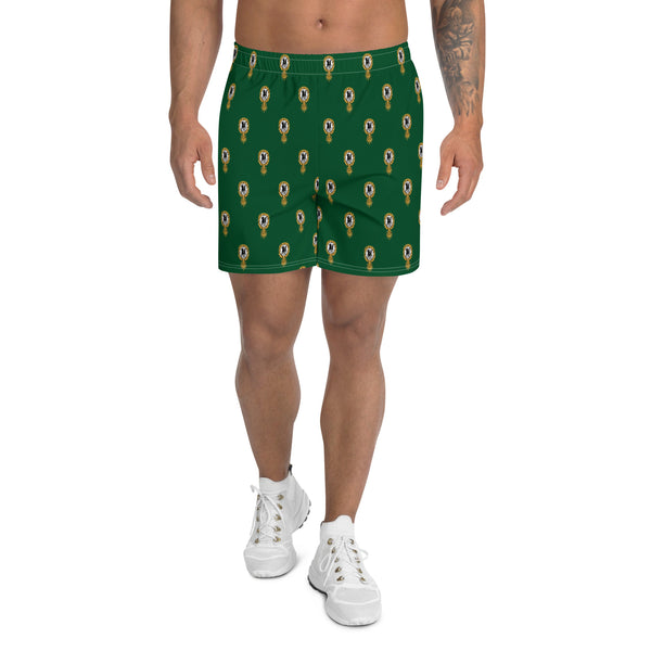 Upside Down Pineapples Green Men Shorts