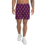 Upside Down Pineapple Purple Men Shorts