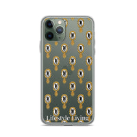 Upside Down Pineapples iPhone Case